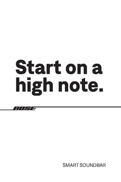 Bose Smart Soundbar Quick Start.pdf
